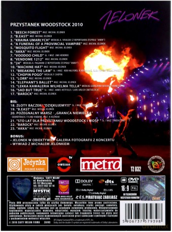 Jelonek: Przystanek Woodstock 2010 (digipack) [DVD]