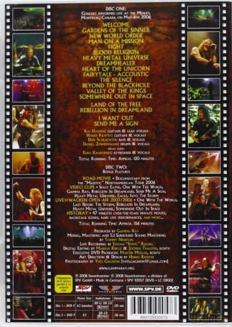 Gamma Ray: Hell Yeah [3DVD]