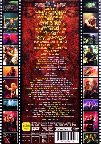 Gamma Ray: Hell Yeah [3DVD]