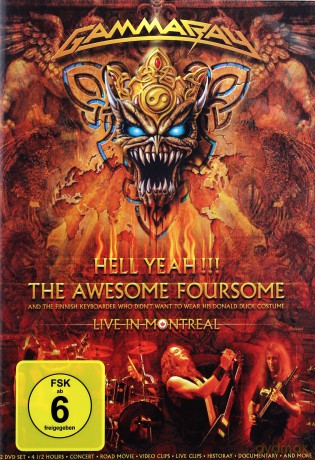 Gamma Ray: Hell Yeah [3DVD]