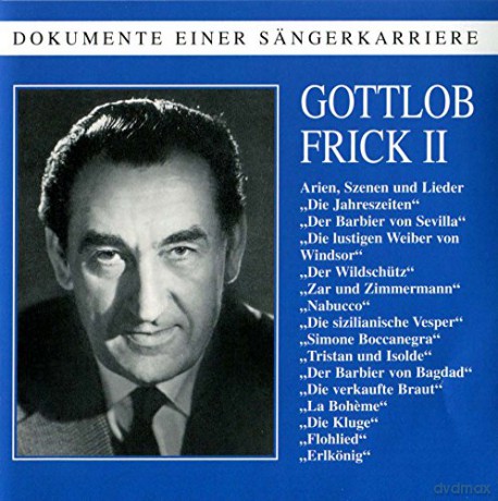 Gottlob Frick Vol. 2 [CD]