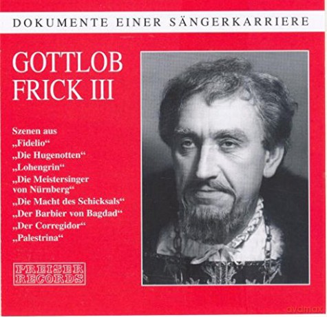 Gottlob Frick Vol. 3 [CD]