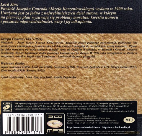 Lord Jim - Joseph Conrad [AUDIOBOOK] [2CD-mp3]