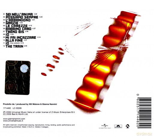 Gianna Nannini: Grazie [CD]