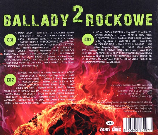 Ballady rockowe 2 [3CD]