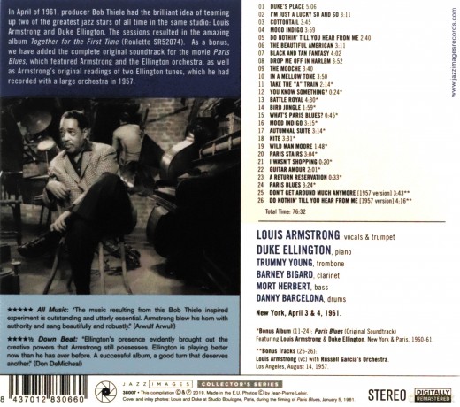 Louis Armstrong: Great Summit (digipack) [CD]
