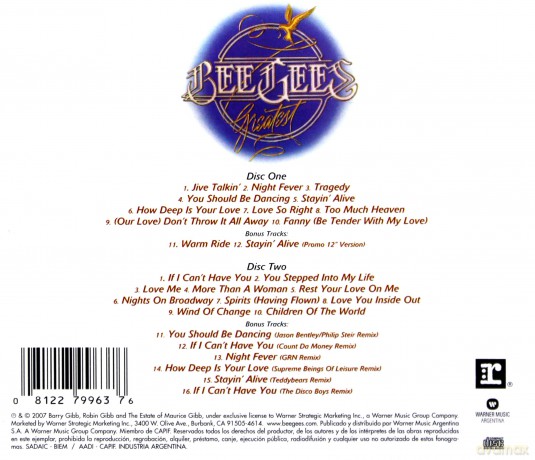 Bee Gees: Greatest [2CD]