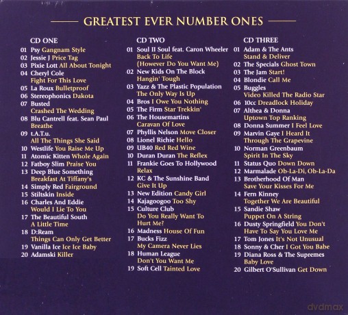 Greatest Ever Number Ones: The Definitive Collection [3CD]