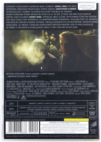 Dziewczyna z tatuażem [DVD]