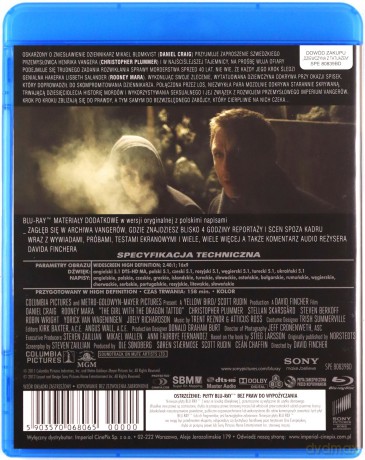 Dziewczyna z tatuażem [2xBlu-Ray]