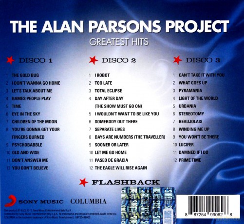The Alan Parsons Project: Greatest Hits [3CD]