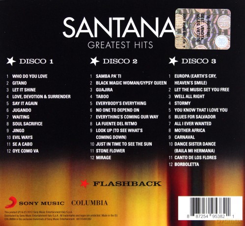 Carlos Santana: Greatest Hits [3CD]