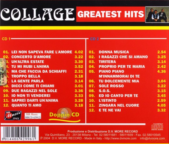 Collage: Greatest Hits [2CD]