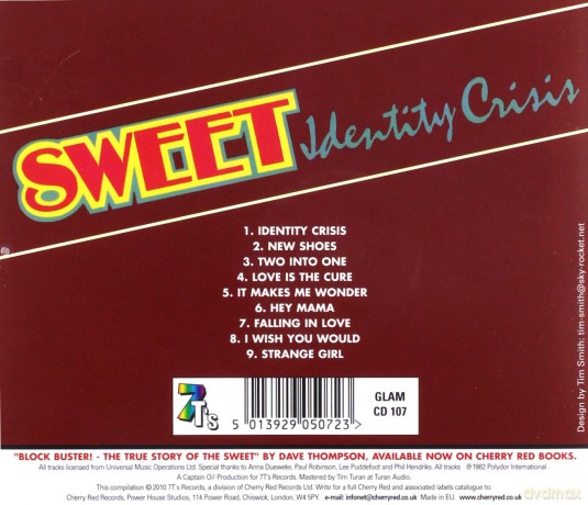 Sweet: Identity Crisis [CD]