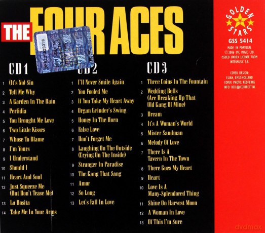 Four Aces: Greatest Hits [3CD]