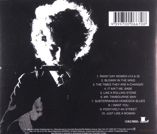 Bob Dylan: Greatest Hits Volume 1 [CD]
