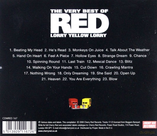 Red Lorry Yellow Lorry: The Very Best Of Red Lorry Yellow Lorry [CD]