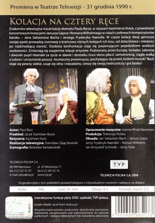 Teatr TVP: Kolacja na cztery ręce [DVD]