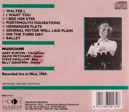 Gary Burton Quartet: Green Apple [CD]