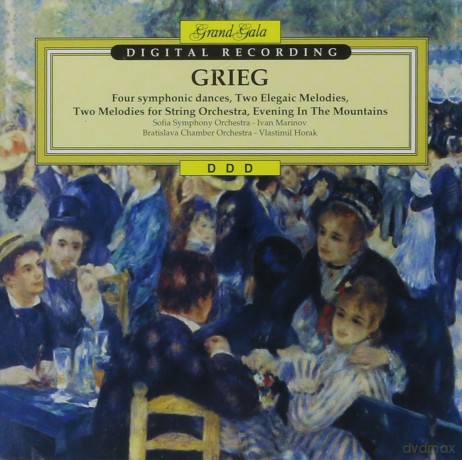 Grieg: 4 Symphonic Dances [CD]