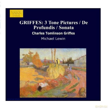 Michael Lewin: Griffes/sonata 3 Tone-Pictures [CD]