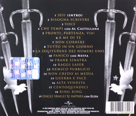 Fabri Fibra: Guerra E Pace [CD]