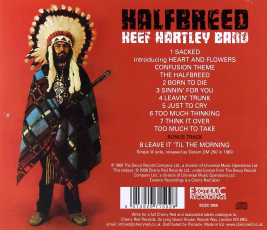 Keef Hartley Band: Halfbreed [CD]