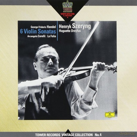 Henryk Szeryng: Haendel:6 Violin Sonatas [CD]
