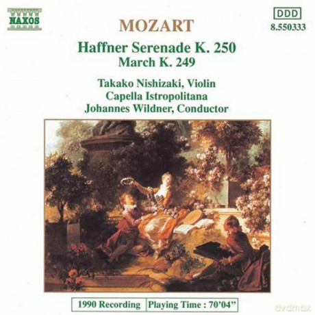 Wolfgang Amadeus Mozart: Haffner Serenade [CD]