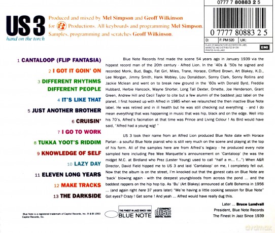 Us3: Hand on the Torch [CD]
