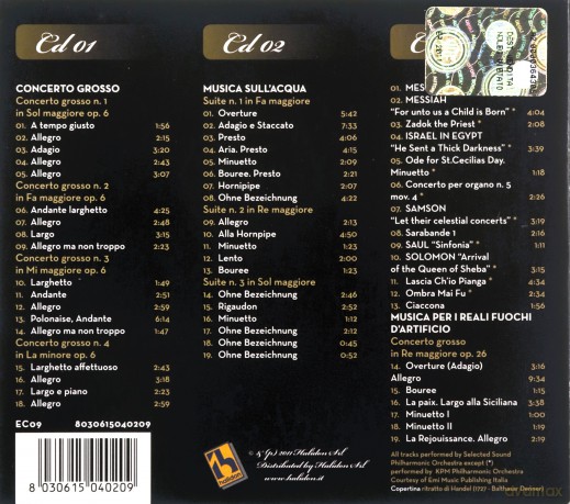Handel: Handel Essential Classic [3CD]
