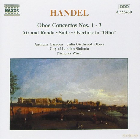 Anthony Camden: Handel: Oboe Concertos Nos 1-3 [CD]