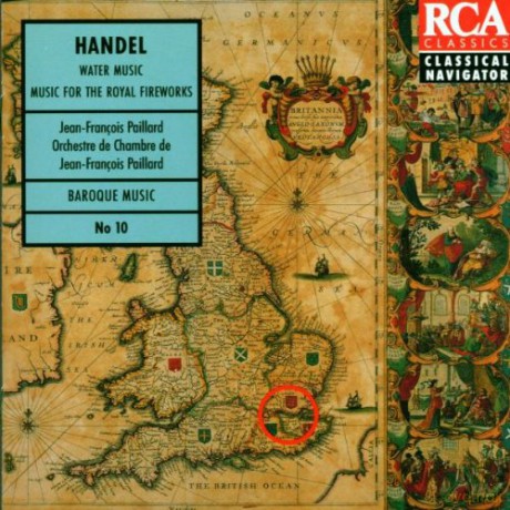 J.-F. Paillard: Handel: Water/Fireworks Music [CD]