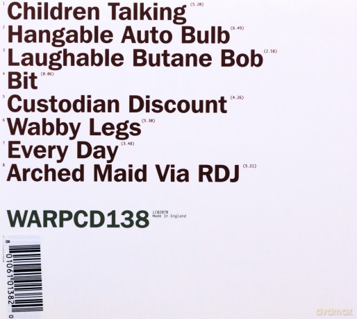 Aphex Twin: Hangable Auto Bulb [CD]