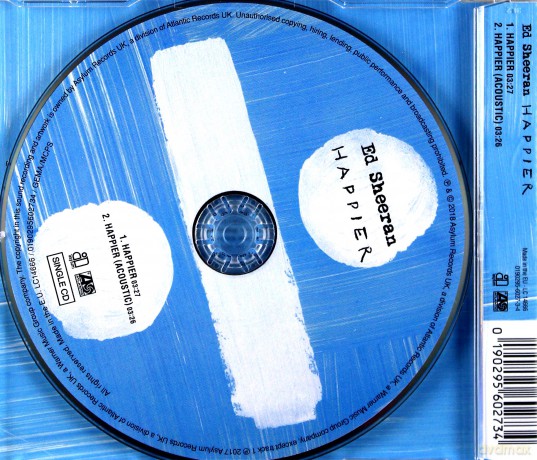 Ed Sheeran: Happier [CD]