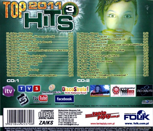 Top Hits Disco Polo 2011 vol. 3 [2CD]