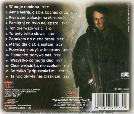 Damian Holecki: W moje ramiona [CD]