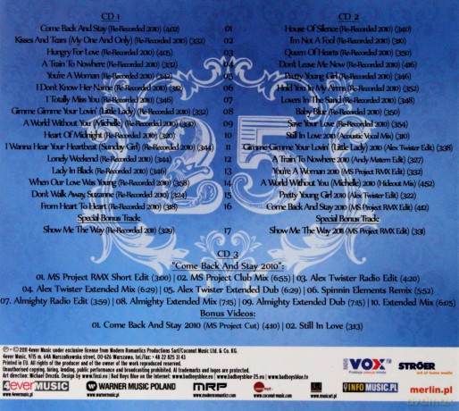 Bad Boys Blue: 25 (digipack) [3CD]