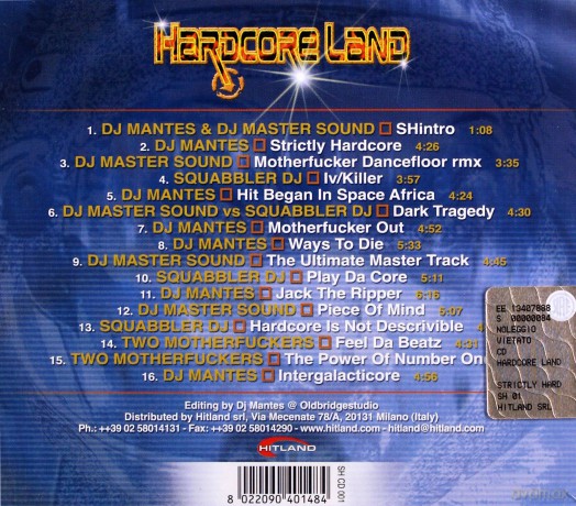 Hardcore Land [CD]