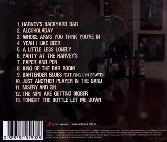 Adam Harvey: Harvey's Bar - The Backyard Sessions [CD]