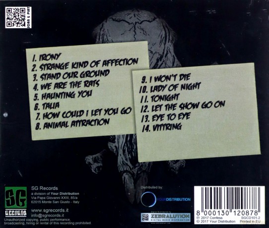 Confess: Haunters [CD]