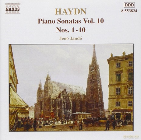 J. Haydn: Haydn: Piano Sonatas 1, 2, 3, 4, 5, 6, 7, 8, 9, 10 [CD]