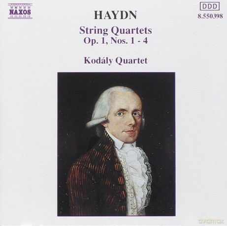 J. Haydn: Haydn: String Quartets, Op. 1, Nos. 1-4 [CD]
