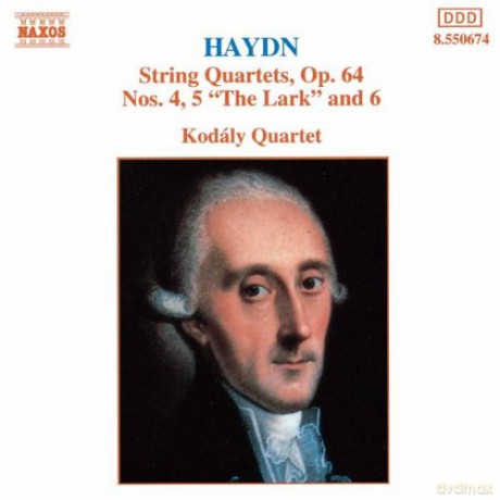 J. Haydn: Haydn: String Quartets, Op. 64, Nos. 4-6 [CD]