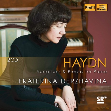 Ekaterina Derzhavina: Haydn:Variations Piano [2CD]