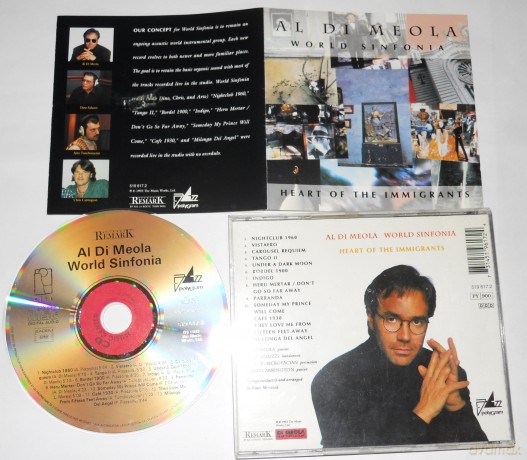 Al Di Meola: Heart of the Immigrants [CD]