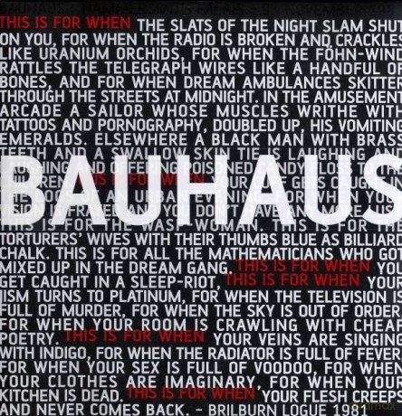 Bauhaus: This Is For When [2xWinyl]
