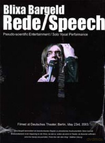 Blixa Bargeld: Rede / Speech [DVD]
