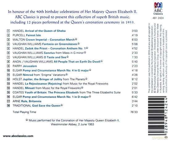 Her Majesty's Music [CD]