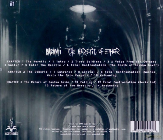 Badawi: Heretic Of Ether [CD]